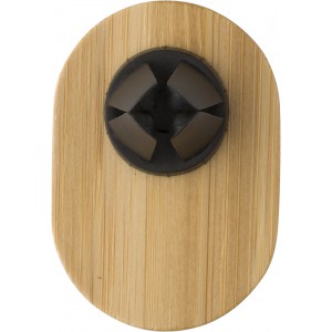 Bambusz telefontart� aut�ba, barna