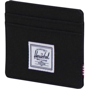 Herschel Charlie �jrahasznos�tott RFID k�rtyatart�, fekete
