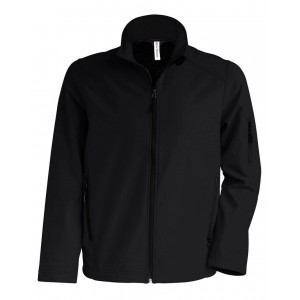 Kariban f�rfi softshell dzseki, Black