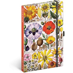 Notebook Herbal by Kate�ina Winterov�, lined, 13 � 21 cm
