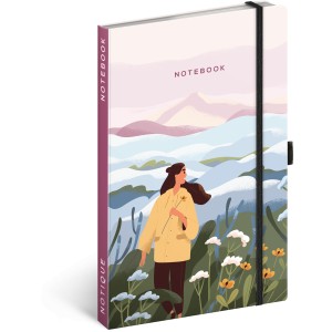 Notesz Landscapes, lined, 13 � 21 cm