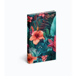 Picture �ll� zsebnapt�r hibiszkusz