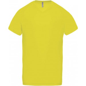 ProAct F�rfi V-nyak� sportp�l�, Fluorescent Yellow