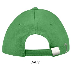 Sols Buffalo 6 paneles baseballsapka, Kelly Green/White, U